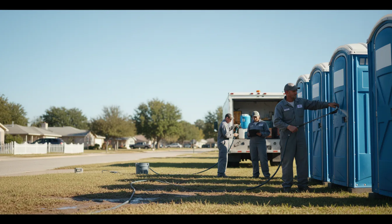 Long-Term Portable Toilet Rental in Woodstock, AL near me